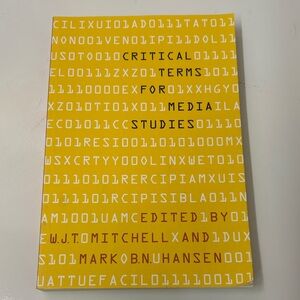Critical Terms of Media Studies — Paperback textbook